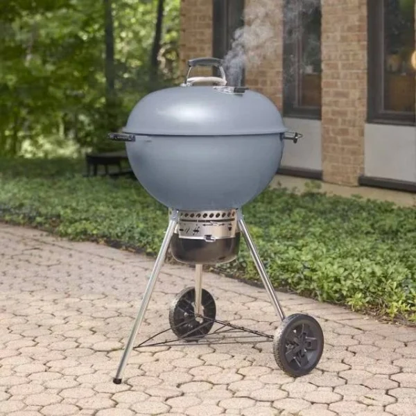 Weber master-touch barbecue a carbone 57 cm blu ardesia 1502204 - dettaglio 2
