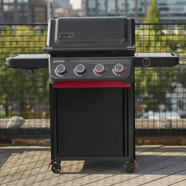 Weber intelligente spirit epx-435r stealth edition barbecue a gas con girarrosto 1502160 - dettaglio 2