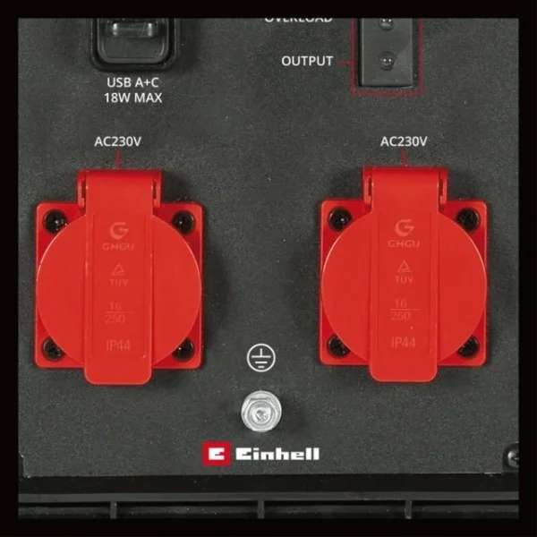 Einhell tc-ig 2200 generatore di corrente 1900 w 4152650 - dettaglio 6