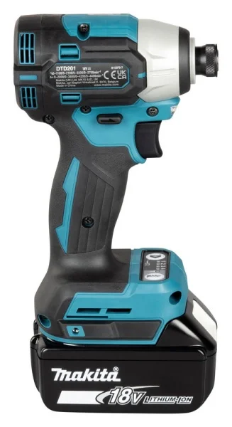 Makita dtd201rtj avvitatore a impulsi lxt 18 v a batteria - dettaglio 6