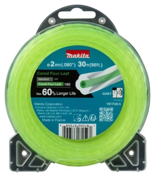 Makita 1917u7-7 filo in nylon verde per decespugliatore - dettaglio 3