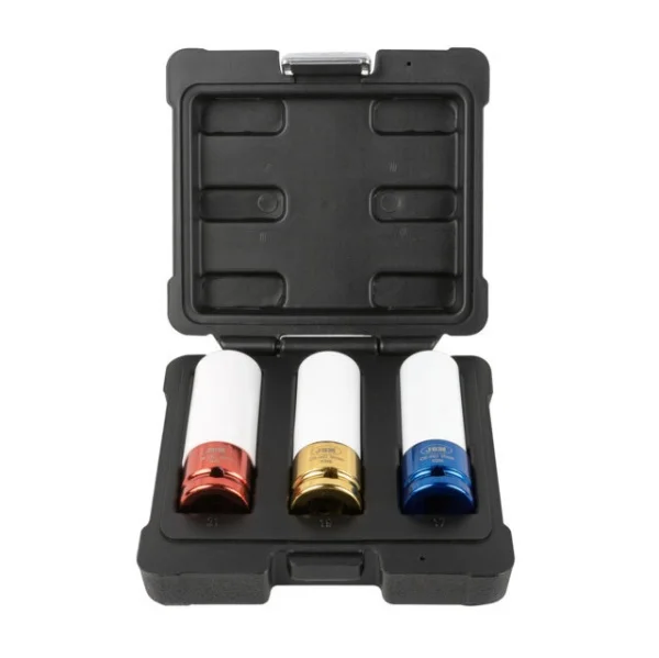 Jbm 51336 set bussole pneumatiche 1/2" pz. 3 - dettaglio 1