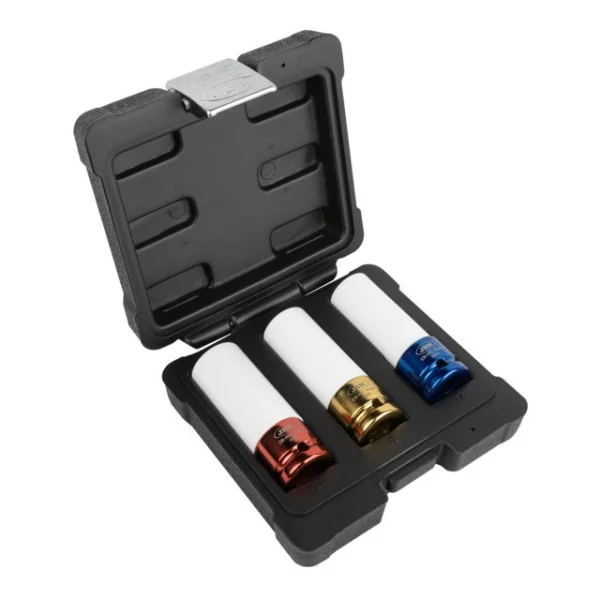 Jbm 51336 set bussole pneumatiche 1/2" pz. 3 - dettaglio 2