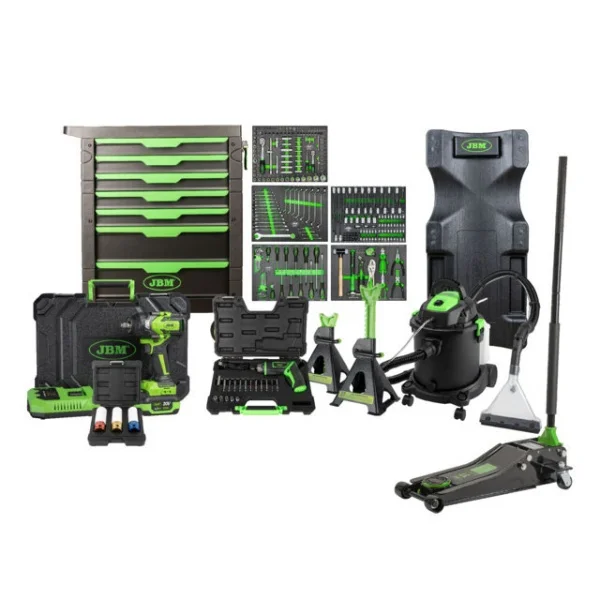 Jbm serie614 cassettiera con utensili e assortimento per officina - dettaglio 1