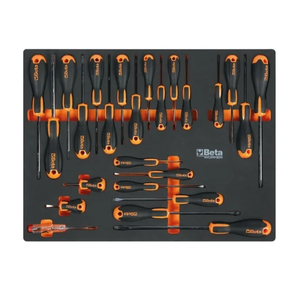 Beta BW 5945/2026 Termoformato morbido con assortimento 267 Pz. 059456303 - 059456303