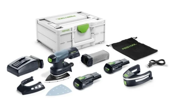 Festool rut dtsc 400 3,0 i-plus levigatrice delta 18 v a batteria 578848 - dettaglio 1
