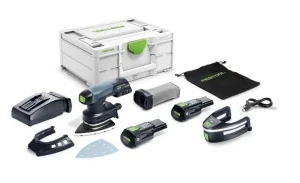 Festool rut dtsc 400 3,0 i-plus levigatrice delta 18 v a batteria 578848 - dettaglio 1