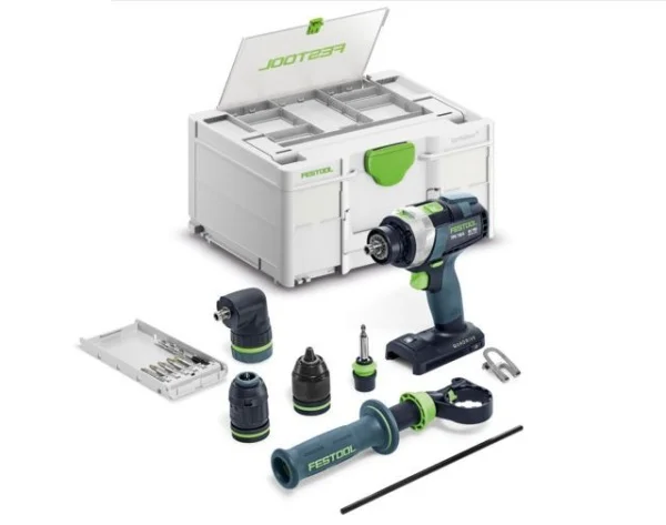 Festool tpc 18 basic-set/xl avvitatore a percussione brushless 18 v senza batterie con accessori 578832 - dettaglio 1