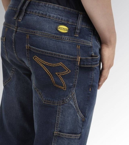 Diadora utility pant stone jeans da lavoro 702.159590 - dettaglio 1