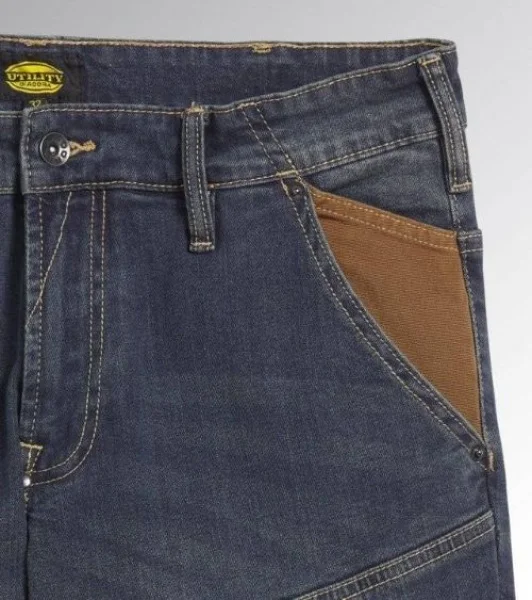 Diadora utility pant stone plus jeans da lavoro 702.170752 - dettaglio 3