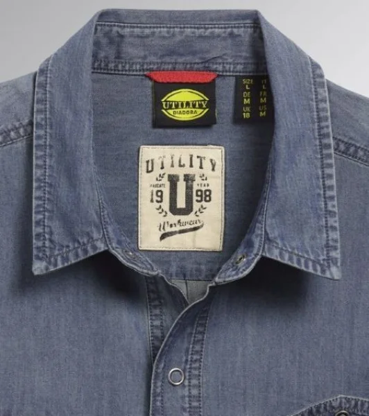 Diadora Utility Shirt Denim Camicia da lavoro 702.171663 - 702.171663