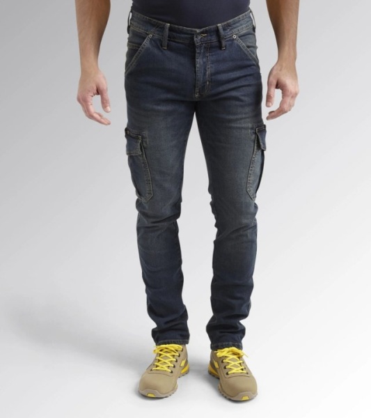 Diadora utility pant stone cargo jeans da lavoro 702.172115 - dettaglio 2
