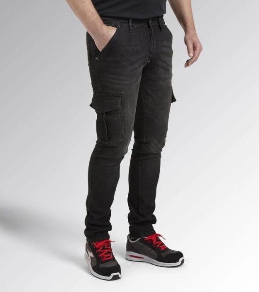 Diadora utility pant stone cargo jeans da lavoro 702.172115 - dettaglio 2