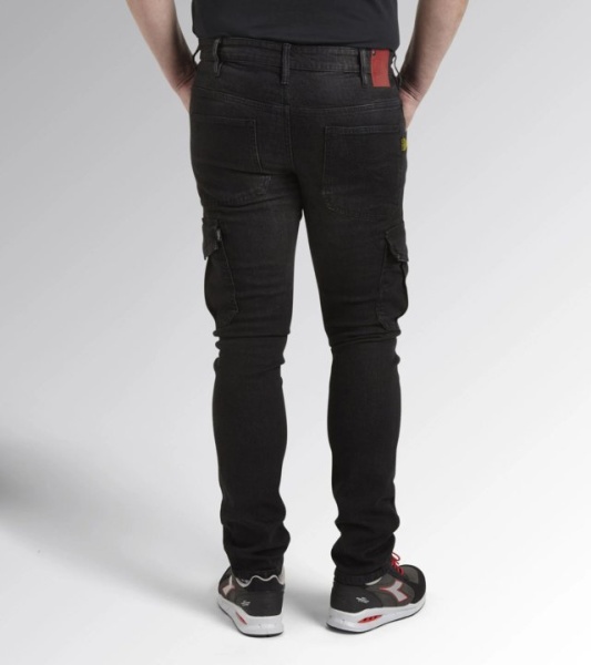 Diadora utility pant stone cargo jeans da lavoro 702.172115 - dettaglio 3
