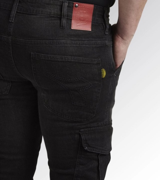 Diadora utility pant stone cargo jeans da lavoro 702.172115 - dettaglio 4