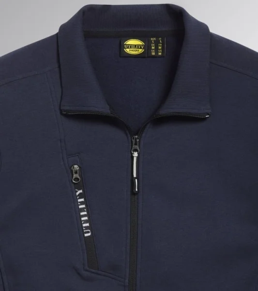 Diadora Utility Sweatshirt fz litework Felpa da lavoro 702.175943 - 702.175943