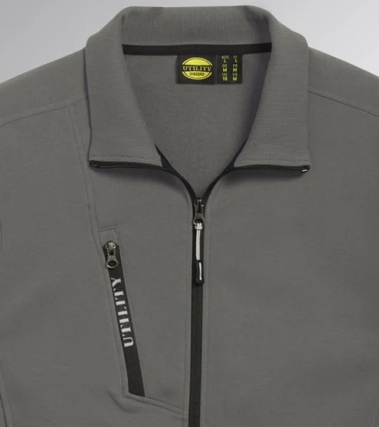 Diadora Utility Sweatshirt fz litework Felpa da lavoro 702.175943 - 702.175943