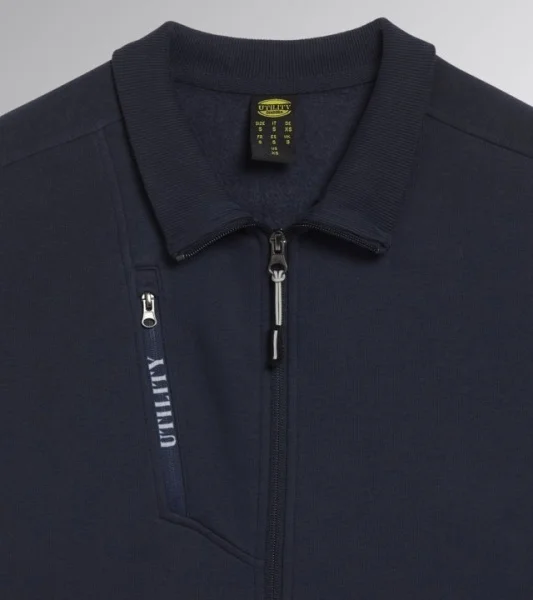 Diadora Utility Sweatshirt fz Athena Felpa da lavoro 702.177677 - 702.177677