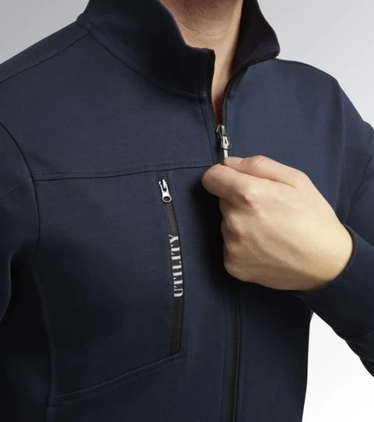 Diadora Utility Sweatshirt zip litework Felpa da lavoro 702.178755 - 702.178755