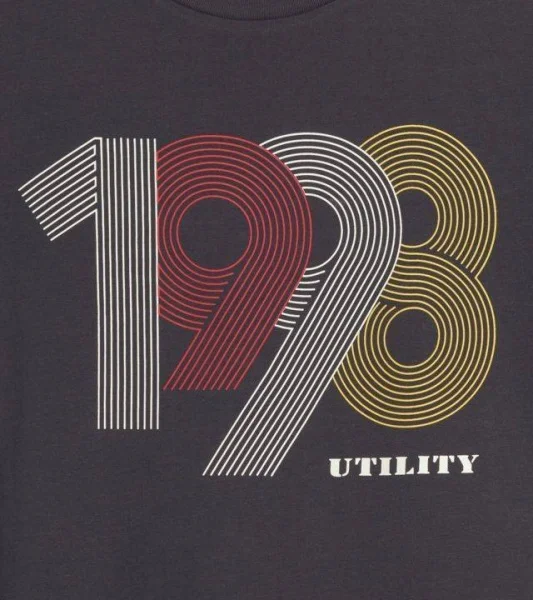 Diadora utility t-shirt graphic 1998 t-shirt da lavoro 702.180804 - dettaglio 5