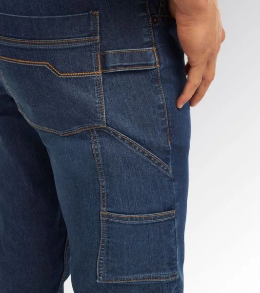 Diadora utility pant stone lite jeans da lavoro 702.182035 - dettaglio 4