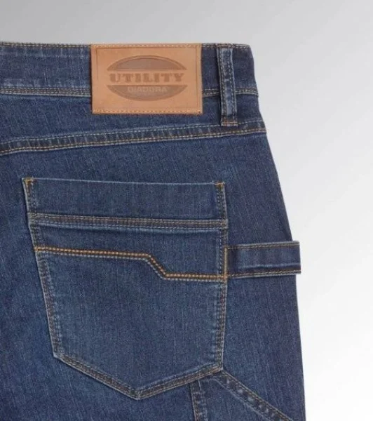 Diadora utility pant stone lite jeans da lavoro 702.182035 - dettaglio 6