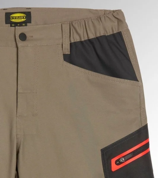 Diadora utility bermuda stretch 2.0 bermuda da lavoro 702.183058 - dettaglio 5