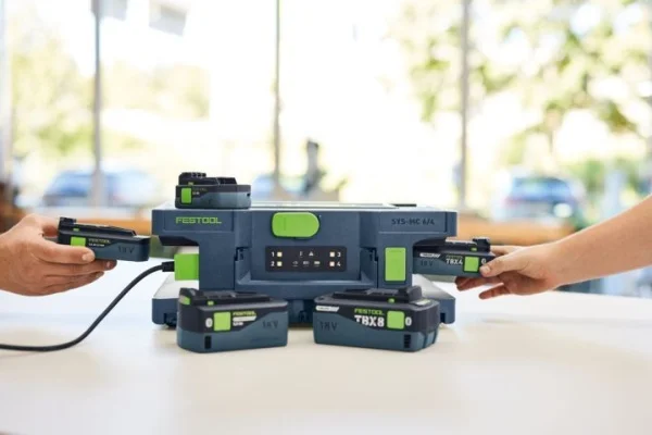 Festool sys-mc 6/4 caricabatteria multiplo 578489 - dettaglio 5