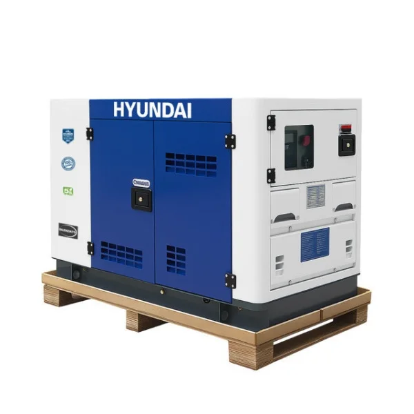 Hyundai 65518 generatore a diesel monofase trifase silenziato 11 kw - dettaglio 1