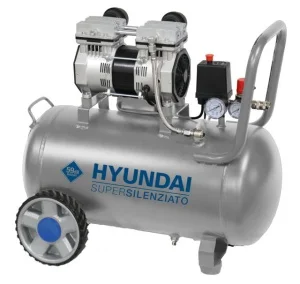 Hyundai 65703 compressore silenziato 1,1 kw oil free 50 l - dettaglio 1