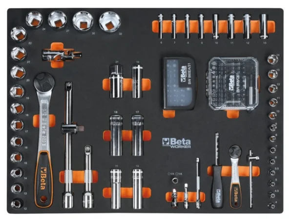 Beta c45pro 2.0 b7w/196ut combinazione arredo officina con assortimento 196 pz. 045009156 - dettaglio 3