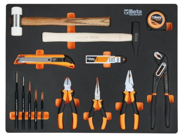 Beta c45pro 2.0 b7w/196ut combinazione arredo officina con assortimento 196 pz. 045009156 - dettaglio 4