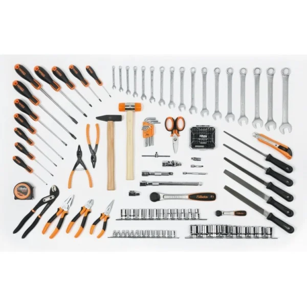 Beta c45pro 2.0 aw/157ut combinazione arredo officina con assortimento 157 pz. 045009168 - dettaglio 2