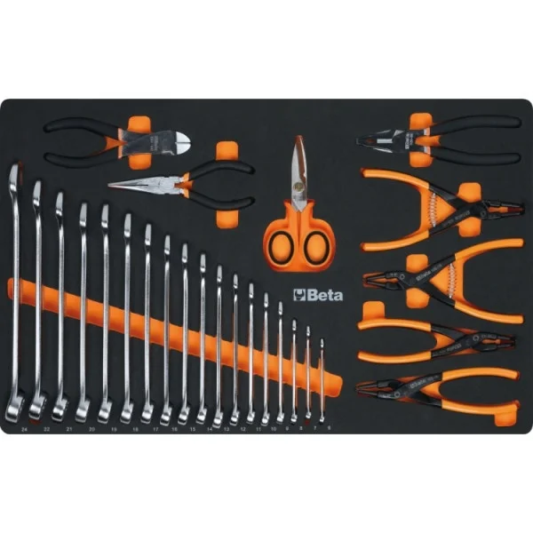 Beta rsc50 2.0 dx/223ut combinazione arredo officina con assortimento 223 pz. 050001082 - dettaglio 2