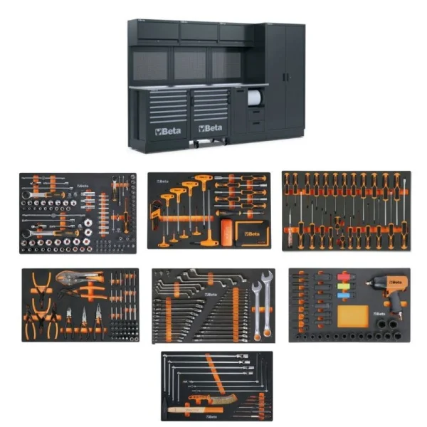 Beta RSC50 2.0 FX/445UT Combinazione arredo officina con assortimento 445 Pz. 050001086