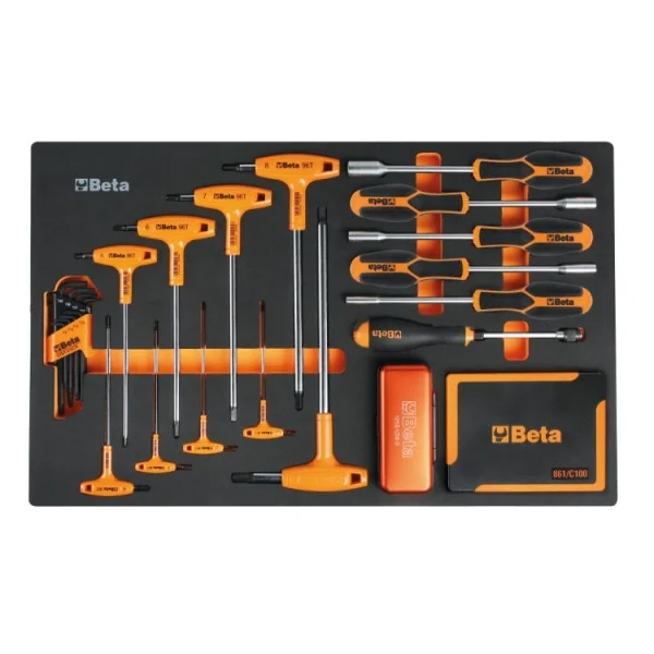 Beta rsc50 2.0 fx/445ut combinazione arredo officina con assortimento 445 pz. 050001086 - dettaglio 3