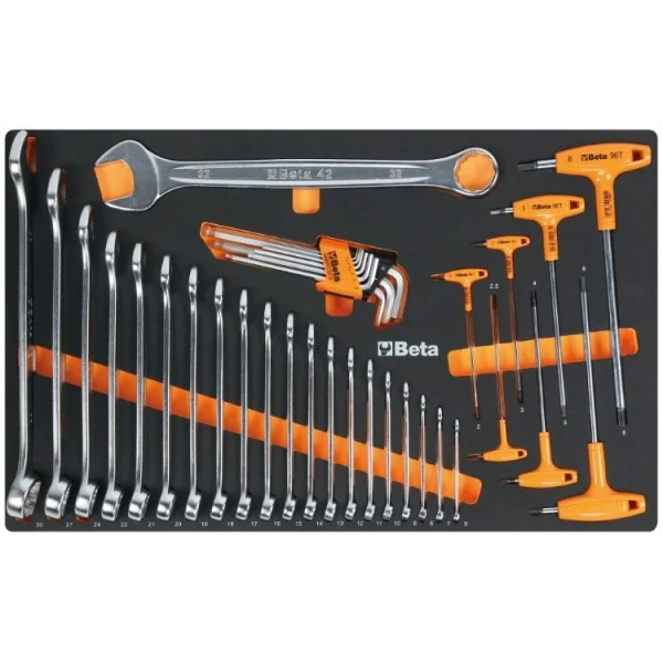 Beta rsc50 2.0 dw/224ut combinazione arredo officina con assortimento 224 pz. 050001081 - dettaglio 2