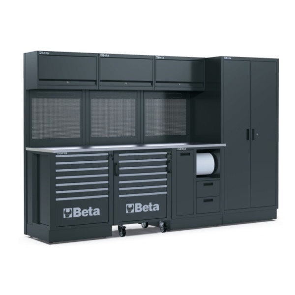 Beta RSC50 2.0 FX/411UT Combinazione arredo officina con assortimento 411 Pz. 050001097 - 050001097