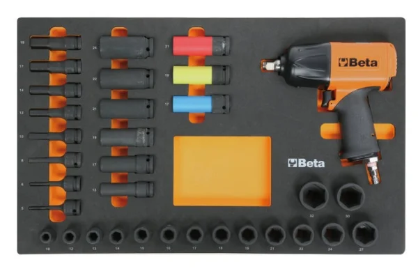 Beta 024004026 cassettiera antracite 8 cassetti con assortimento 445 pz. - dettaglio 4