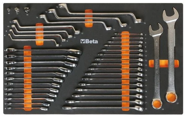 Beta 024004003 cassettiera antiribaltamento 8 cassetti con assortimento 411 pz. - dettaglio 3