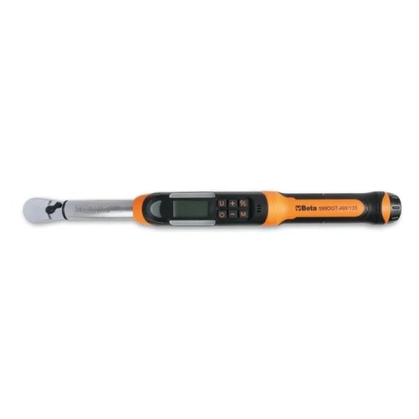 Beta Chiave dinamometrica digitale 1/2" 68 -340 Nm lettura coppia e angolo 599DGT-AW/340 cod.005990734 - 005990734