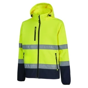U-power giacca softshell alta visibilità cursa whl318ny - dettaglio 1