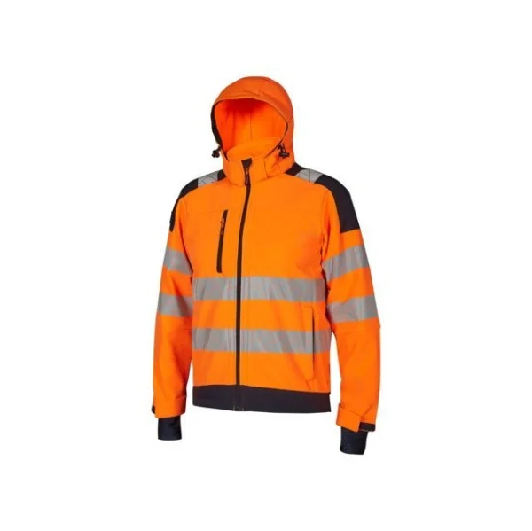 U-power giacca softshell alta visibilità wonder whl384of - dettaglio 1