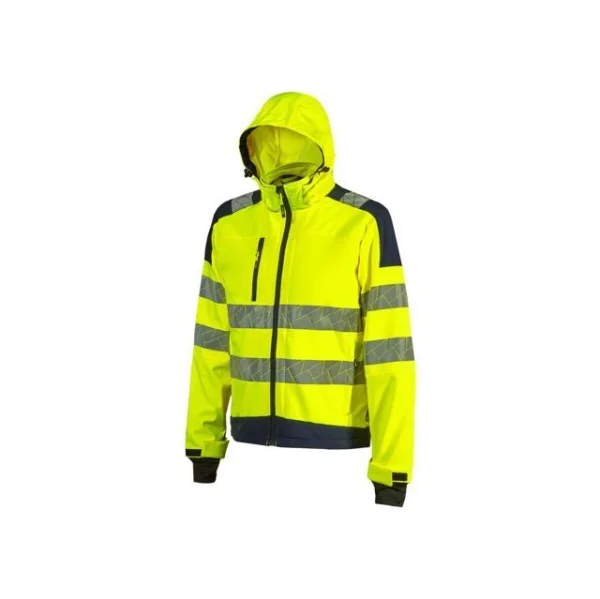U-power giacca softshell alta visibilità wonder whl384yf - dettaglio 1