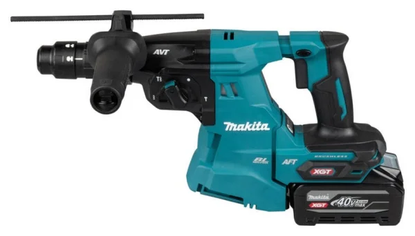 Makita tassellatore doppio mandrino sds-plus 40v a batteria hr012gu201 - dettaglio 2