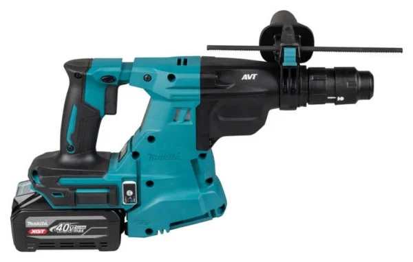 Makita tassellatore doppio mandrino sds-plus 40v a batteria hr012gu201 - dettaglio 4