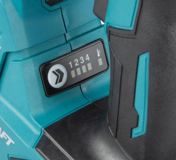 Makita tassellatore doppio mandrino sds-plus 40v senza batterie hr012gz01 - dettaglio 7