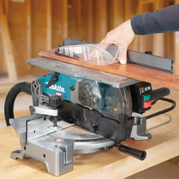 Makita sega da banco con pianetto 40v lh001gz - dettaglio 3