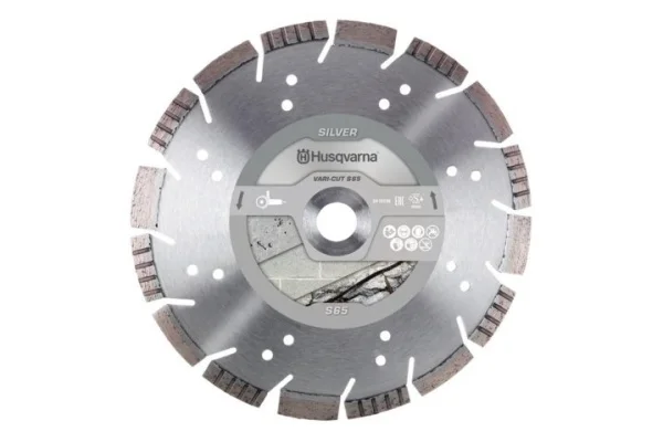 Husqvarna disco diamantato vari-cut 230 mm per smerigliatrice angolare s65 579808080 - dettaglio 1