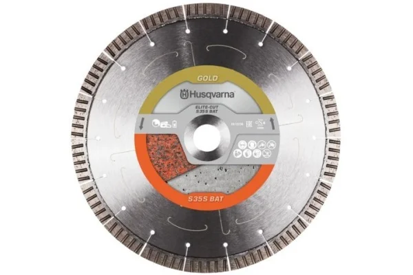 Husqvarna disco diamantato elite-cut 230 mm s35s 596826601 - dettaglio 1